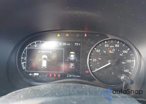 2023 Nissan Kicks Sv Xtronic Cvt from USA, damaged, VIN 3N1CP5CV8PL487428